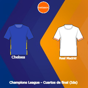 Betsson Colombia: Chelsea vs Real Madrid (6 de abril) | Pronósticos para Champions League