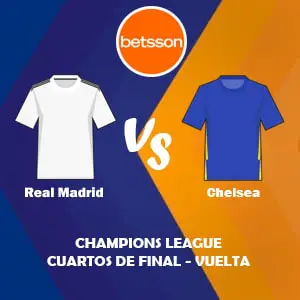 Betsson Colombia: Real Madrid vs Chelsea (12 de abril) | Pronósticos para Champions League