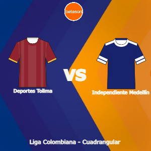 Pronóstico: Deportes Tolima vs Independiente Medellín (1 de junio) | Cuadrangular | apuestas deportivas en la Liga Colombiana