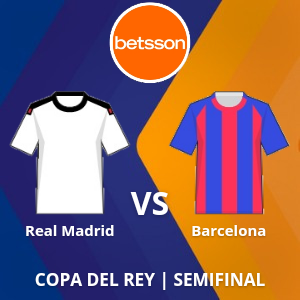 Betsson Colombia: Real Madrid vs Barcelona (02 de marzo­) | Semifinal | Apuestas deportivas en Copa del Rey