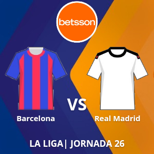 Betsson Colombia: Barcelona vs Real Madrid (19 de marzo) | Jornada 26 | Apuestas deportivas en La Liga