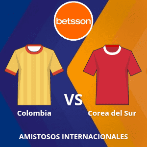 Betsson Colombia: Colombia vs Corea del Sur (24 de marzo) | Apuestas deportivas en Amistosos Internacionales