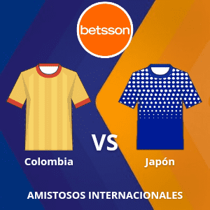 Betsson Colombia: Colombia vs Japón (28 de marzo) | Apuestas deportivas en Amistosos Internacionales