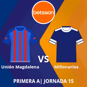 Betsson Colombia: Unión Magdalena vs Millonarios (23 de abril) | Jornada 15 | Apuestas deportivas en Categoría Primera A