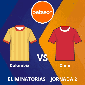 Betsson Colombia: Colombia vs Chile (12 de septiembre) | Jornada 2 | Apuestas deportivas en Clasificatoria para CONMEBOL Copa Mundial