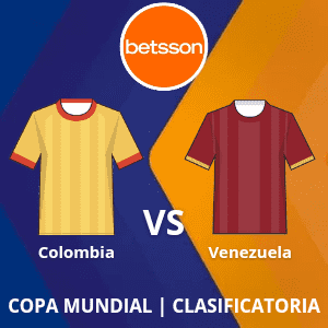 Betsson Colombia: Colombia vs Venezuela (7 de septiembre) | Jornada 1 | Apuestas deportivas en Clasificatoria CONMEBOL Copa Mundial