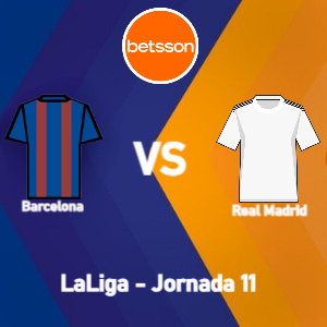 Betsson Colombia: Pronósticos Barcelona vs Real Madrid (28 de Octubre) | Jornada 11 | Apuestas deportivas en LaLiga