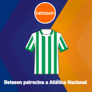 Atlético Nacional llevará el logo de Betsson en su camiseta