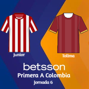 Junior de Barranquilla vs Deportes Tolima