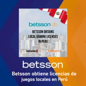 Betsson obtiene licencias de juegos locales en Perú