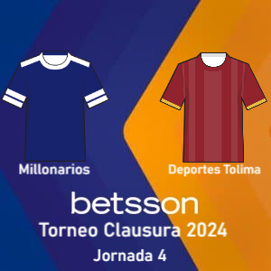 Millonarios vs Deportes Tolima