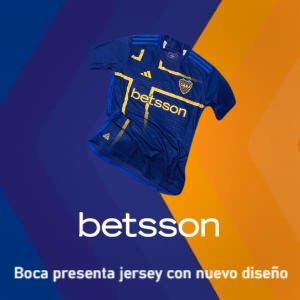 Betsson: Boca Juniors estrena camiseta con nuevo diseño