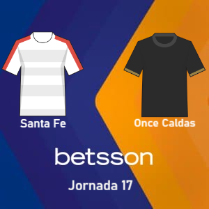 Independ. Santa Fe  vs Once Caldas