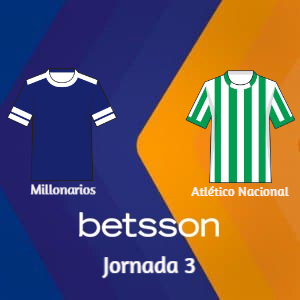 Millonarios  vs Atlético Nacional